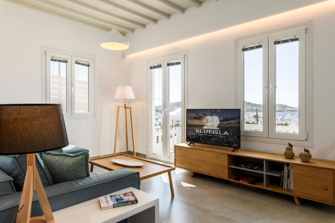 Mykonos Town Blueisla Modern Town Mykonos 빌라 외부 사진