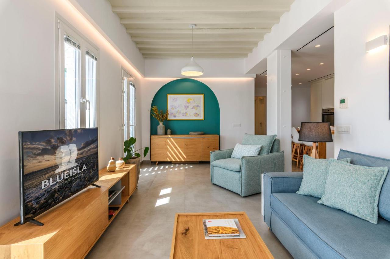 Mykonos Town Blueisla Modern Town Mykonos 빌라 외부 사진