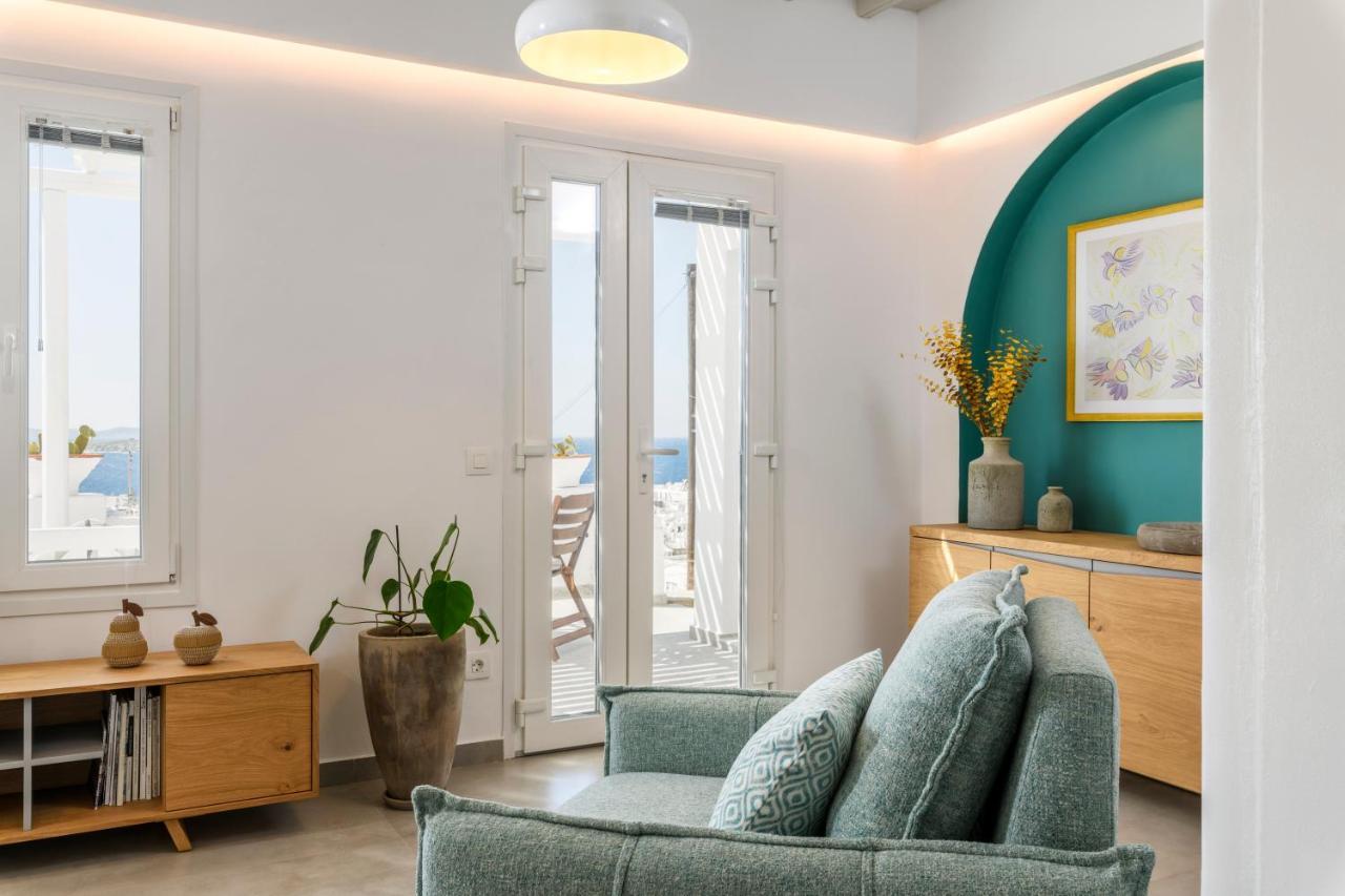 Mykonos Town Blueisla Modern Town Mykonos 빌라 외부 사진